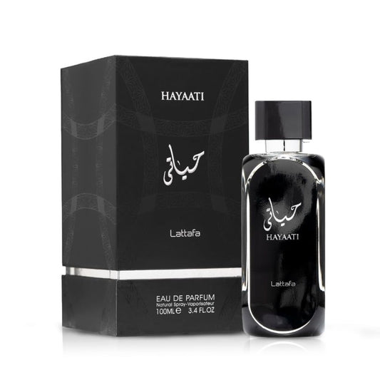 Lattafa Hayaati Black EDP