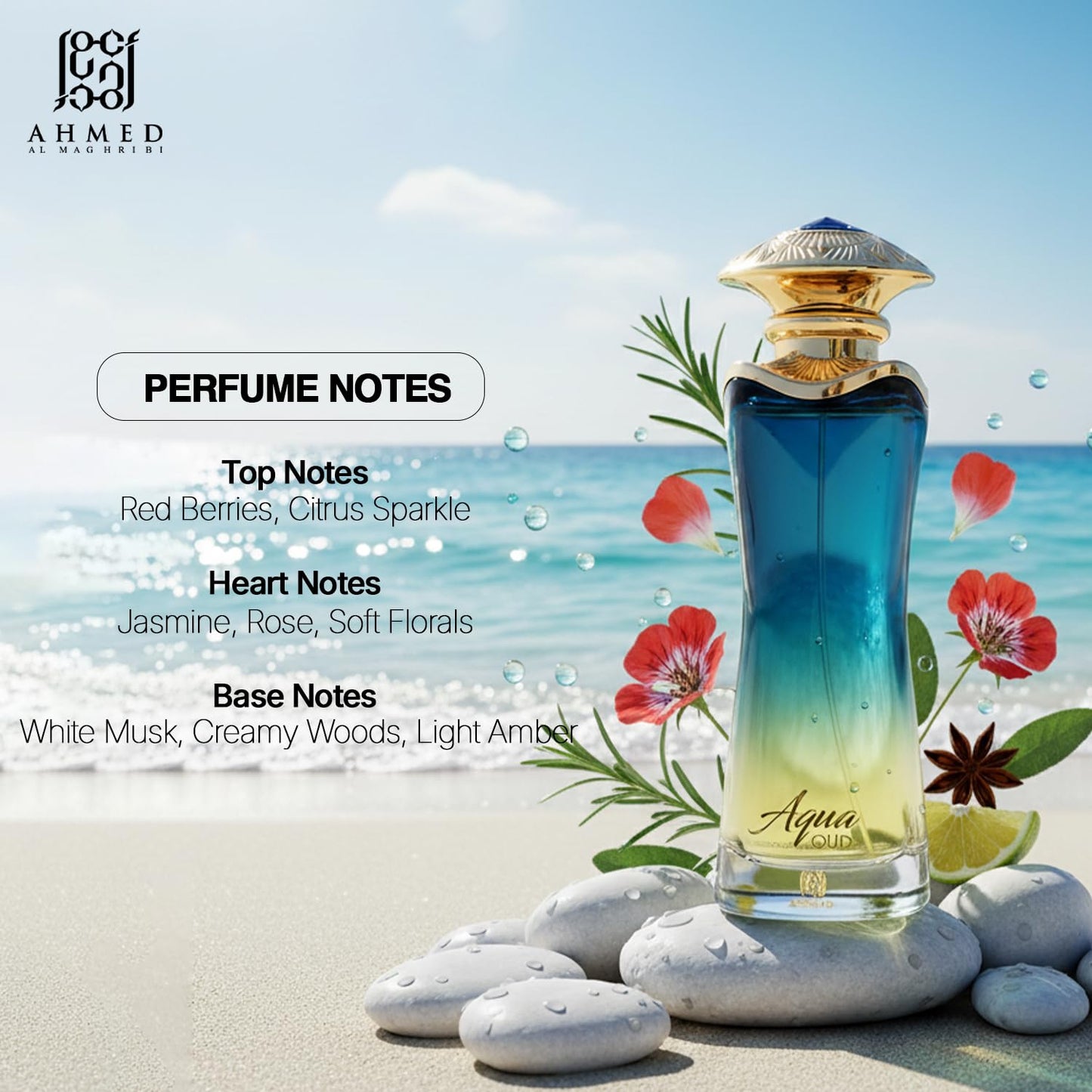 Ahmed Al Maghribi Aqua Oud EDP