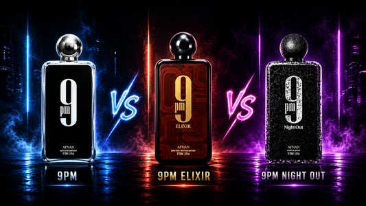 Afnan 9PM vs 9PM Elixir vs 9PM Night Out – Full Comparison (2026)