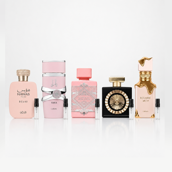 Rasasi-hawas-eclat-Lattafa-yara-Lattafa-noble-blush-Lattafa-Nebras-Lattafa-eclaire