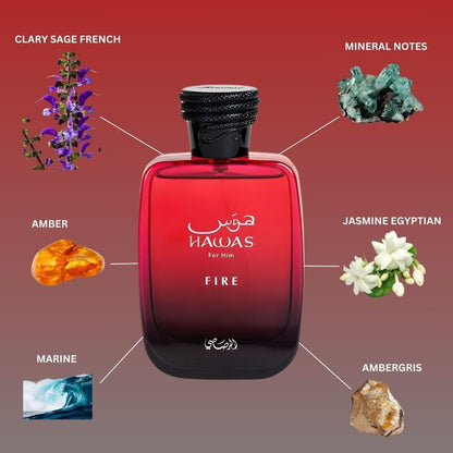 Rasasi Hawas Fire EDP